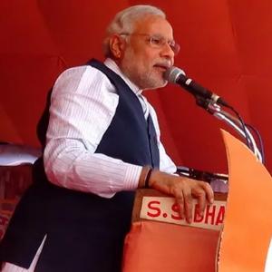 Modi attacks Sonia at Meerut rally; says Cong sows and spews poison