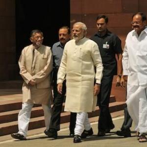 Modi's tour de force in Lok Sabha