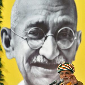 'The RSS is deeply uncomfortable about Gandhi'