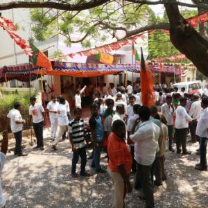 In Chennai, party offices tell the story