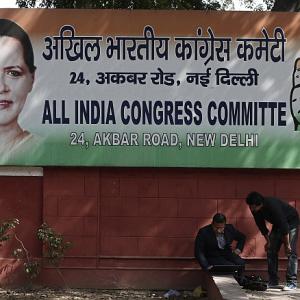Congress 'humbly' accepts defeat, but continues to shield Rahul