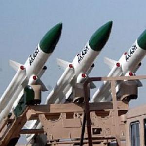 DRDO tests Akash air defence missiles
