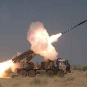 Pinaka rockets successfully test-fired