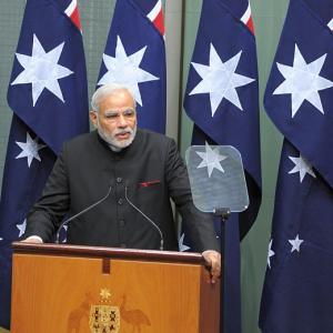 Modi tells Australia: 'You will be at the centre of our thought'