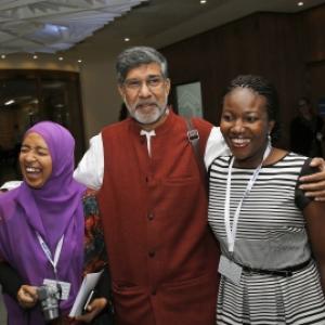 Satyarthi launches campaign in London to end child slavery