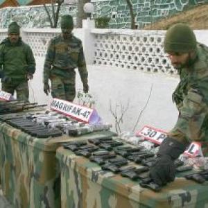 Huge cache of arms, ammunition recovered in Kashmir