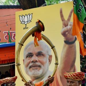 BJP leads in Maharashtra, heads for majority in Haryana
