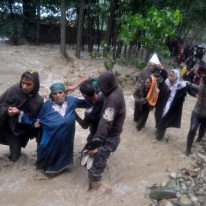 PHOTOS: Flash floods, landslides kill 6 in Jammu