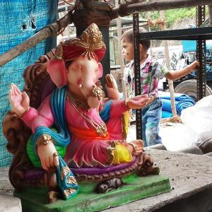 'Bappa will be back in another 365 days, na?'