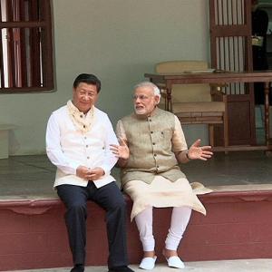 Modi gifts Xi a charkha