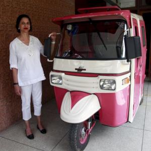 Meet Pakistan's first female auto driver