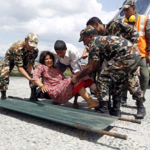 Indian Army brings glimmer of hope to quake survivors