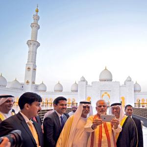PHOTOS: How Modi is spending time in UAE