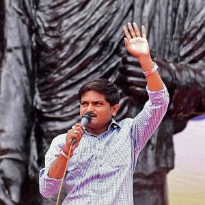 Patel row: Hardik claims police behind violence