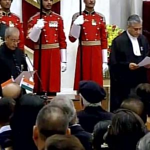 Justice T S Thakur sworn in as 43rd CJI