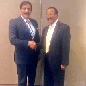 NSAs of India and Pakistan meet in Bangkok; talk terror and Kashmir