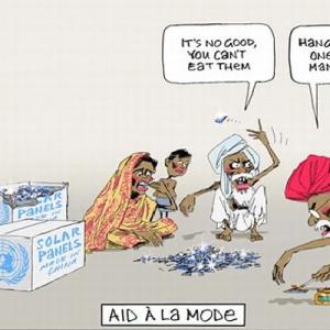 'Racist' cartoon mocks India after climate deal