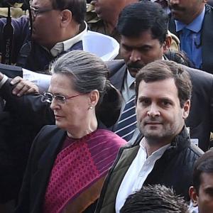 Not scared of anyone, will continue our fight: Gandhis after receiving bail