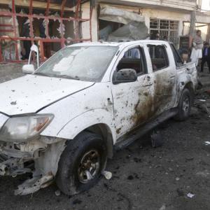 Suicide car bomb strikes near Kabul airport; Taliban claims responsibility