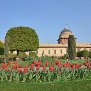 PIX: Prez's Mughal Garden is in full bloom and you are invited
