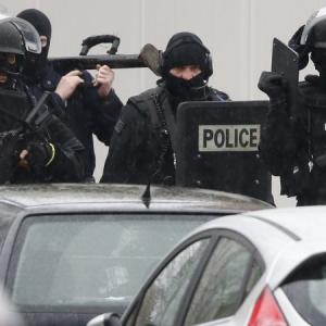 PHOTOS: 2 Charlie Hebdo attack suspects located in North France