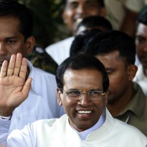 Sirisena to be sworn-in as Sri Lanka's new prez today
