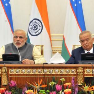 PM Modi holds talks with Uzbek Prez; discusses terror, Afghanistan