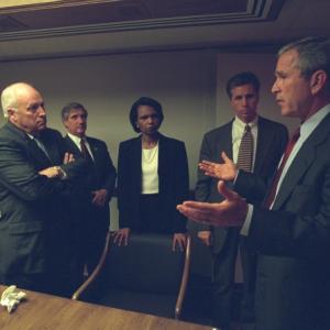 NEVER seen before: Inside the White House bunker on 9/11
