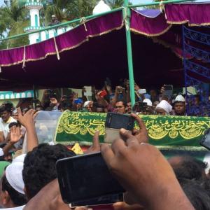 'Allah hu Akbar, Dr Kalam ki Jai' chants ring loud at Kalam's funeral