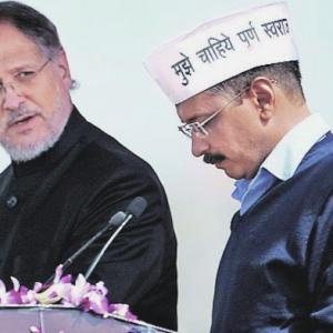 Jung acting like Churchill; has no faith in democracy, says Delhi home minister