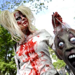When undead monsters took to the streets around the world