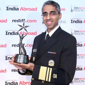 US Surgeon General Vivek H Murthy, India Abroad Person of the Year 2014