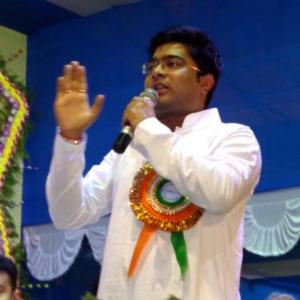 Challenge us and we will gouge out eyes, threatens Mamata's nephew