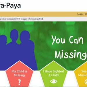A website to locate India's missing children