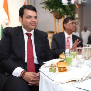 When Maharashtra CM ate vada pav in New York!