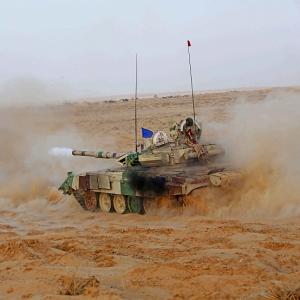Army displays firepower at Pokhran