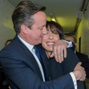 Cameron set to be UK PM once more, Labour stunned