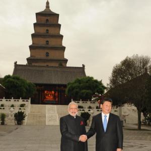Glad to receive you in my hometown, says Xi to Modi