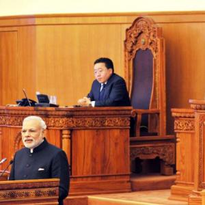 Mongolia is an integral part of India's Act East Policy: PM