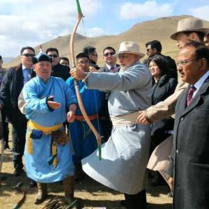 PHOTOS: The adventures of Modi in Mongolia