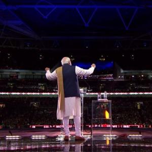 'Diversity is our pride,' Modi tells British Indians at Wembley