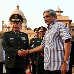 What will Parrikar achieve in China?