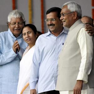 PIX: Look who turned up for Nitish Kumar's swearing-in ceremony