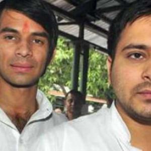 Lalu's younger son is 26, the older is 25