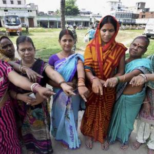 Bihar polls: Women voters outnumber men, 57 per cent polling in first round