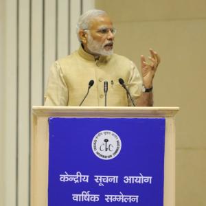 PM @ RTI meet: People should have the right to question govt