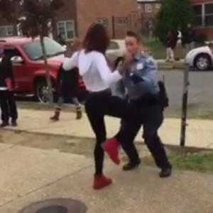 US cop ends up in epic dance-off with teen after breaking up fight