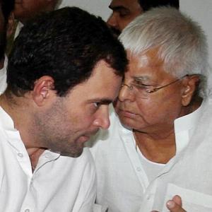 Congressmen jittery as Lalu chooses to skip Rahul's Champaran rally