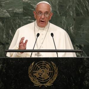 At UN, Pope appeals to the moral conscience of man