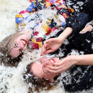 PHOTOS: Feathers fly on world Pillow Fight Day